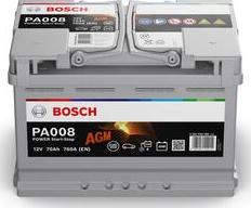 BOSCH 0 092 PA0 080 - Стартов акумулатор vvparts.bg