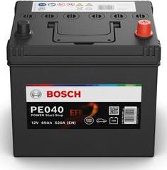 BOSCH 0 092 PE0 400 - Стартов акумулатор vvparts.bg