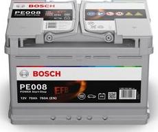 BOSCH 0 092 PE0 080 - Стартов акумулатор vvparts.bg