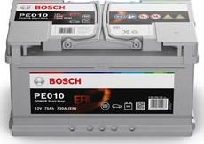 BOSCH 0 092 PE0 100 - Стартов акумулатор vvparts.bg