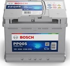 BOSCH 0 092 PP0 050 - Стартов акумулатор vvparts.bg