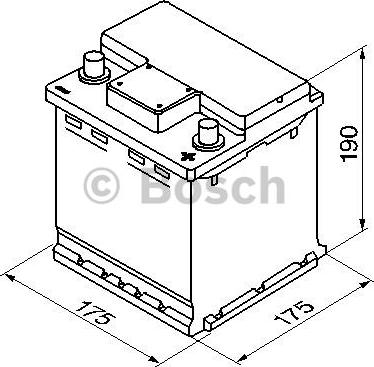 BOSCH 0 092 S40 000 - Стартов акумулатор vvparts.bg