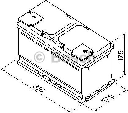 BOSCH 0 092 S40 100 - Стартов акумулатор vvparts.bg