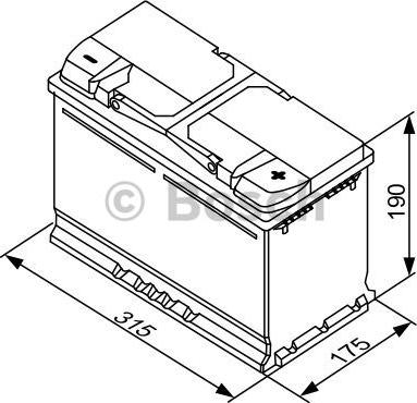 BOSCH 0 092 S40 110 - Стартов акумулатор vvparts.bg