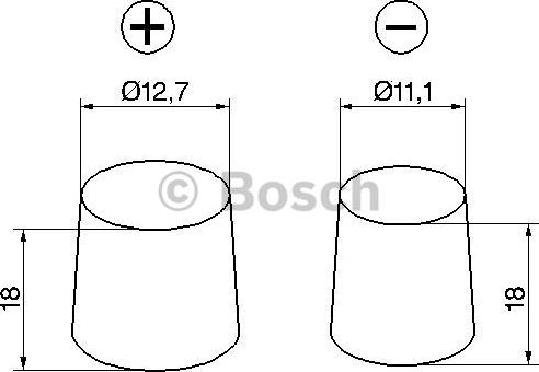 BOSCH 0 092 S40 180 - Стартов акумулатор vvparts.bg