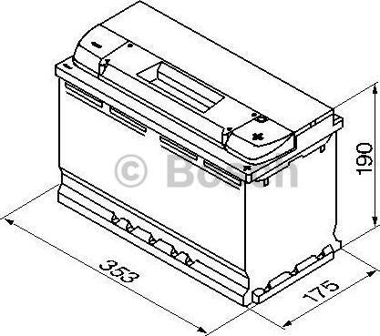 BOSCH 0 092 S40 130 - Стартов акумулатор vvparts.bg