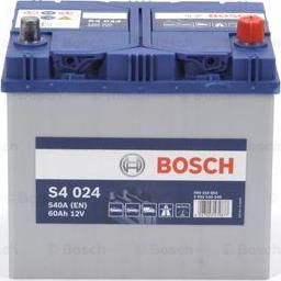 BOSCH 0 092 S40 240 - Стартов акумулатор vvparts.bg