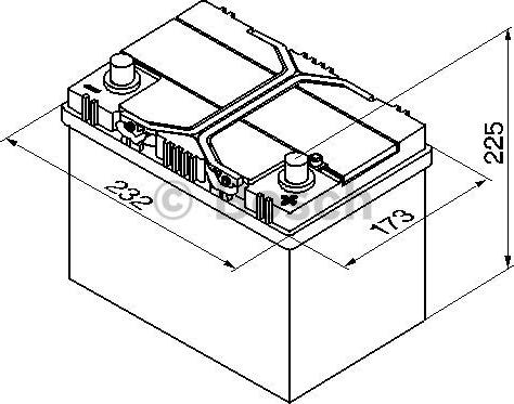 BOSCH 0 092 S40 240 - Стартов акумулатор vvparts.bg