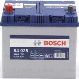 BOSCH 0 092 S40 250 - Стартов акумулатор vvparts.bg