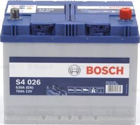 BOSCH 0 092 S40 260 - Стартов акумулатор vvparts.bg