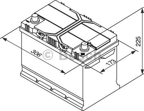 BOSCH 0 092 S40 280 - Стартов акумулатор vvparts.bg