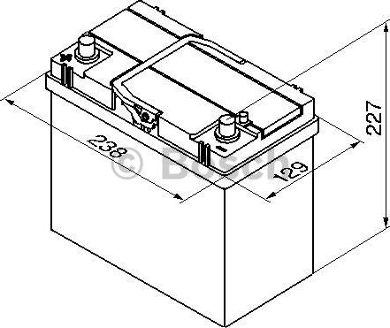 BOSCH 0 092 S40 220 - Стартов акумулатор vvparts.bg