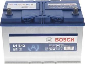 BOSCH 0 092 S4E 420 - Стартов акумулатор vvparts.bg