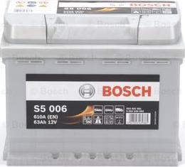 BOSCH 0 092 S50 060 - Стартов акумулатор vvparts.bg