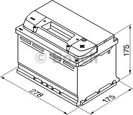 BOSCH 0 092 S50 070 - Стартов акумулатор vvparts.bg