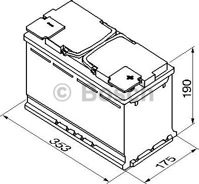 BOSCH 0 092 S60 020 - Стартов акумулатор vvparts.bg