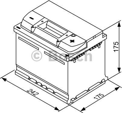 BOSCH 0 092 S30 041 - Стартов акумулатор vvparts.bg