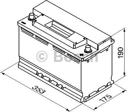 BOSCH 0 092 S30 130 - Стартов акумулатор vvparts.bg