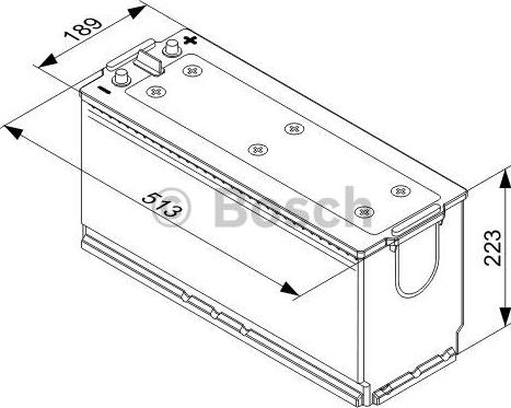 BOSCH 0 092 T40 760 - Стартов акумулатор vvparts.bg