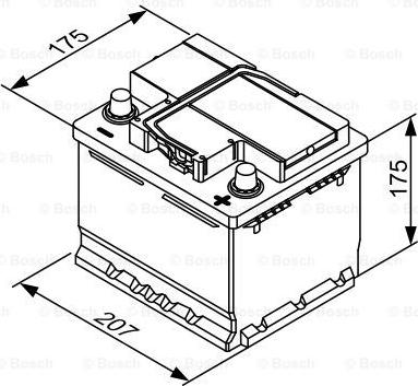 BOSCH 0 092 T30 010 - Стартов акумулатор vvparts.bg