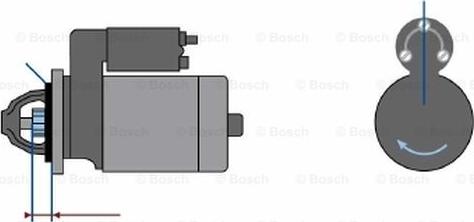 BOSCH 9 000 143 604 - Стартер vvparts.bg