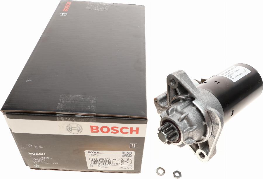 BOSCH 0 001 125 607 - Стартер vvparts.bg