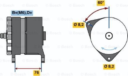 BOSCH 0 120 469 915 - Генератор vvparts.bg