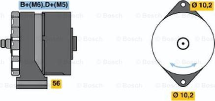 BOSCH 0 120 469 923 - Генератор vvparts.bg