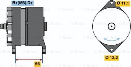 BOSCH 0 120 489 134 - Генератор vvparts.bg