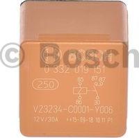 BOSCH 0 332 019 151 - Реле, горивна помпа vvparts.bg