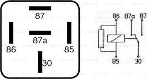 BOSCH 0 332 209 216 - Реле, клаксон / сирена vvparts.bg