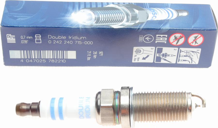 BOSCH 0 242 240 715 - Запалителна свещ vvparts.bg