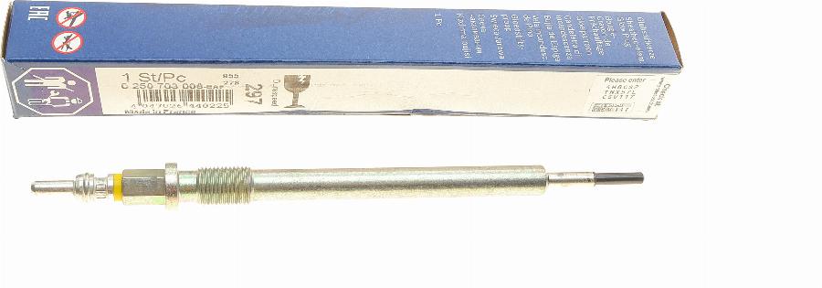 BOSCH 0 250 703 008 - Подгревна свещ vvparts.bg