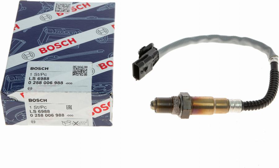 BOSCH 0 258 006 988 - Ламбда-сонда vvparts.bg