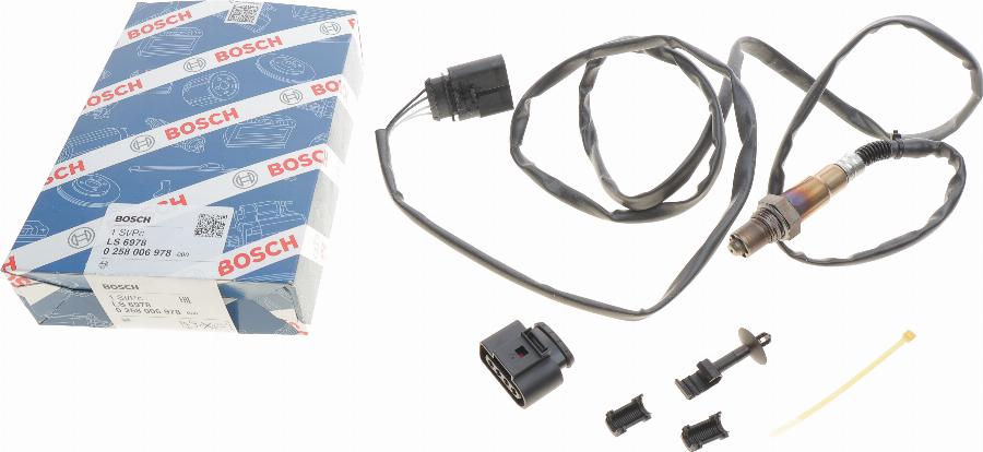 BOSCH 0 258 006 978 - Ламбда-сонда vvparts.bg