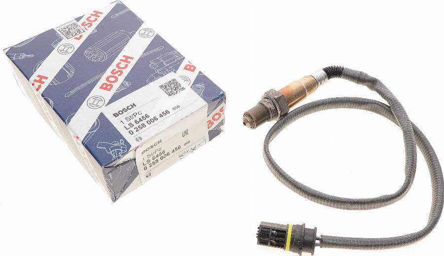 BOSCH 0 258 006 456 - Ламбда-сонда vvparts.bg