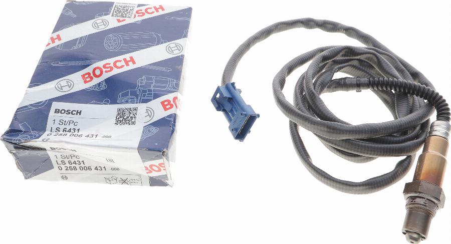 BOSCH 0 258 006 431 - Ламбда-сонда vvparts.bg