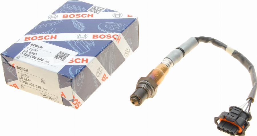 BOSCH 0 258 006 546 - Ламбда-сонда vvparts.bg