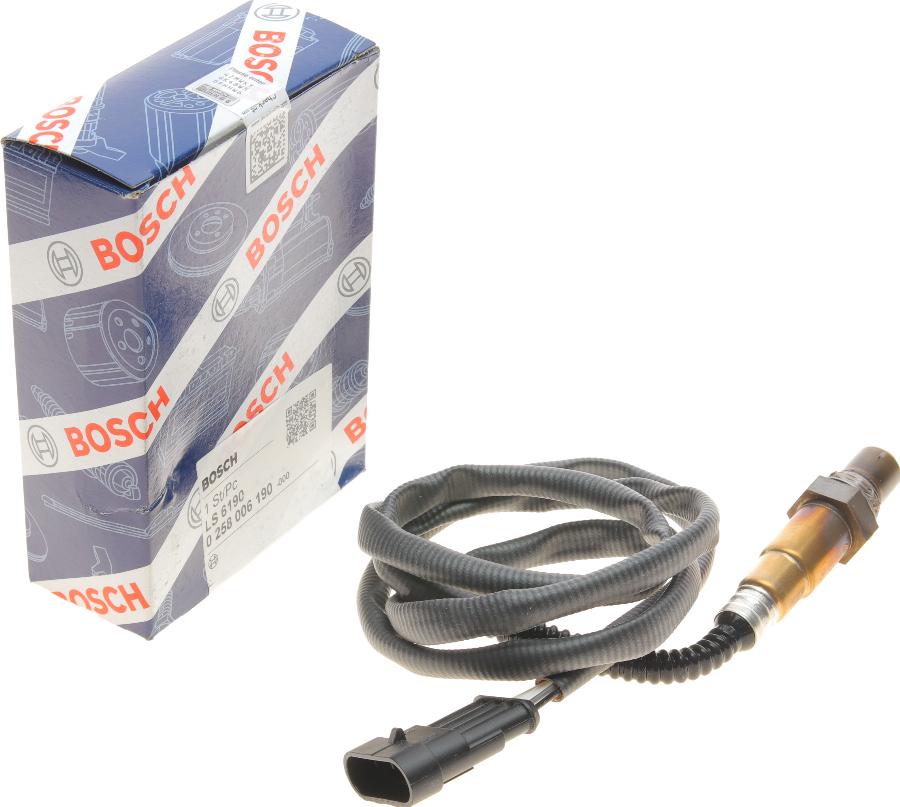 BOSCH 0 258 006 190 - Ламбда-сонда vvparts.bg