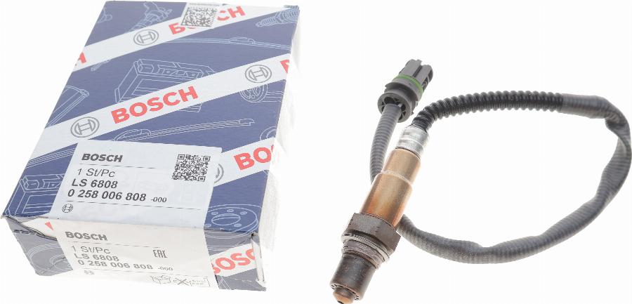 BOSCH 0 258 006 808 - Ламбда-сонда vvparts.bg