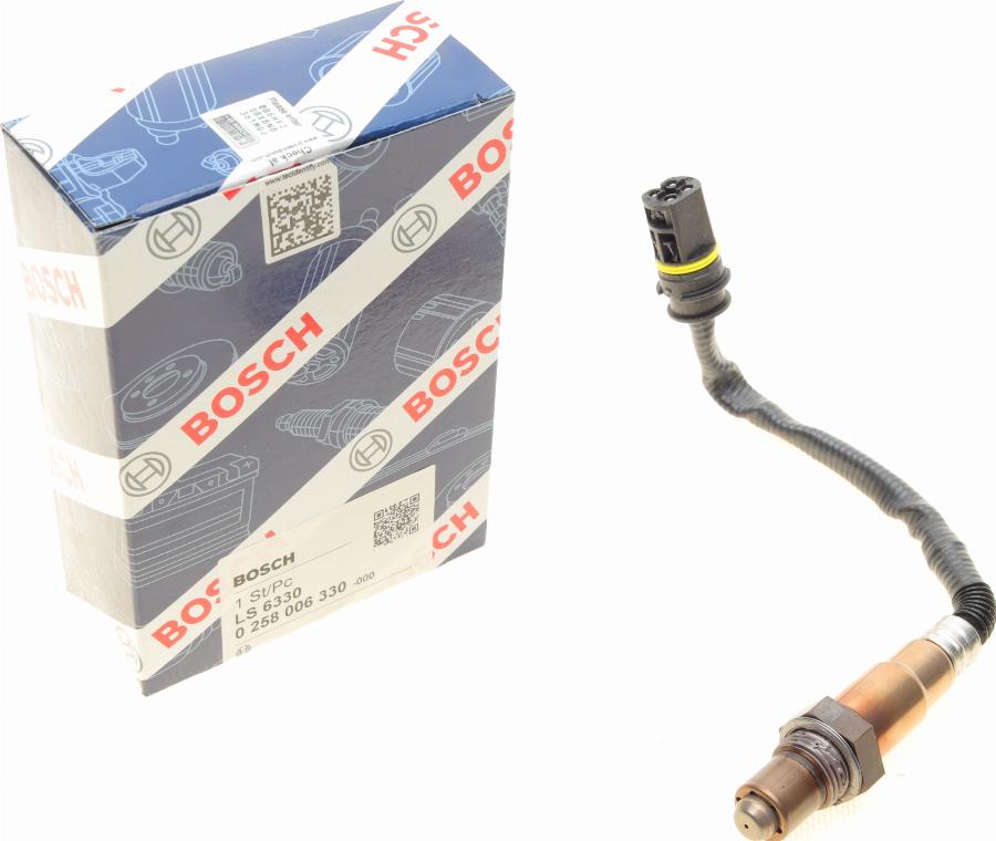 BOSCH 0 258 006 330 - Ламбда-сонда vvparts.bg