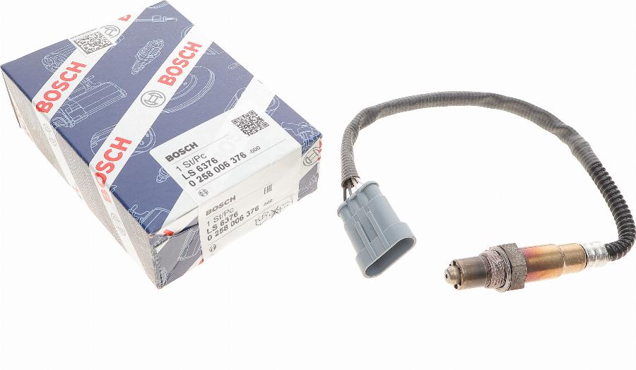 BOSCH 0 258 006 376 - Ламбда-сонда vvparts.bg