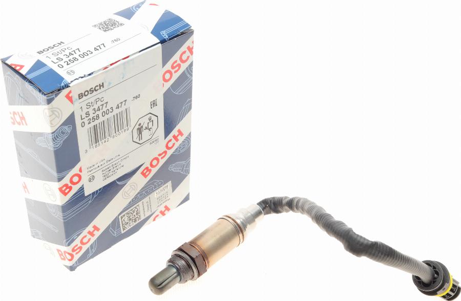 BOSCH 0 258 003 477 - Ламбда-сонда vvparts.bg