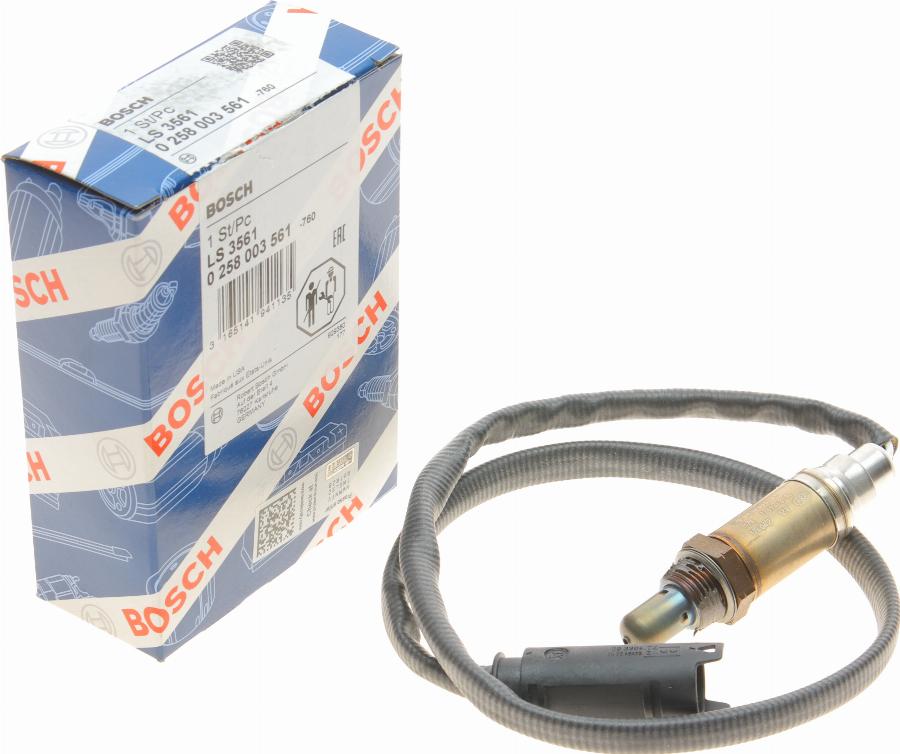 BOSCH 0 258 003 561 - Ламбда-сонда vvparts.bg