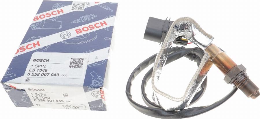 BOSCH 0 258 007 049 - Ламбда-сонда vvparts.bg