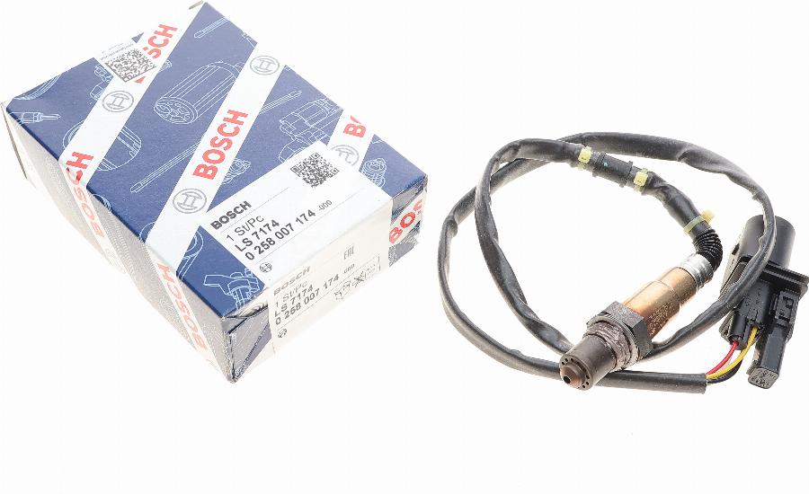 BOSCH 0 258 007 174 - Ламбда-сонда vvparts.bg