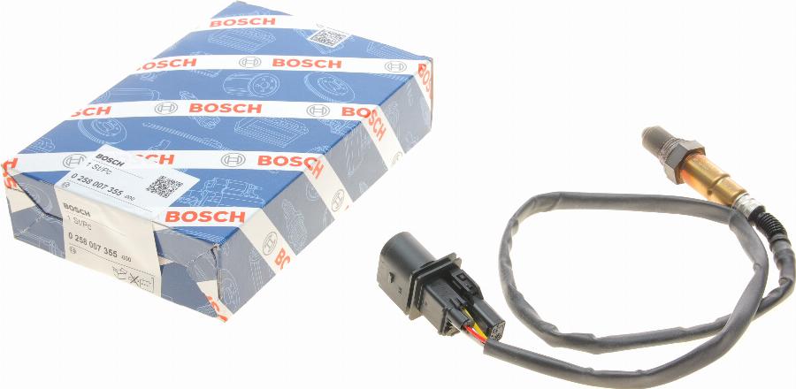 BOSCH 0 258 007 355 - Ламбда-сонда vvparts.bg