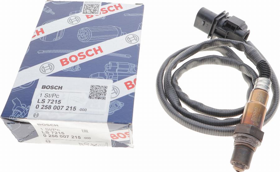 BOSCH 0 258 007 215 - Ламбда-сонда vvparts.bg