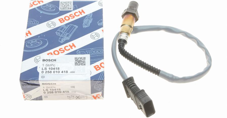 BOSCH 0 258 010 418 - Ламбда-сонда vvparts.bg