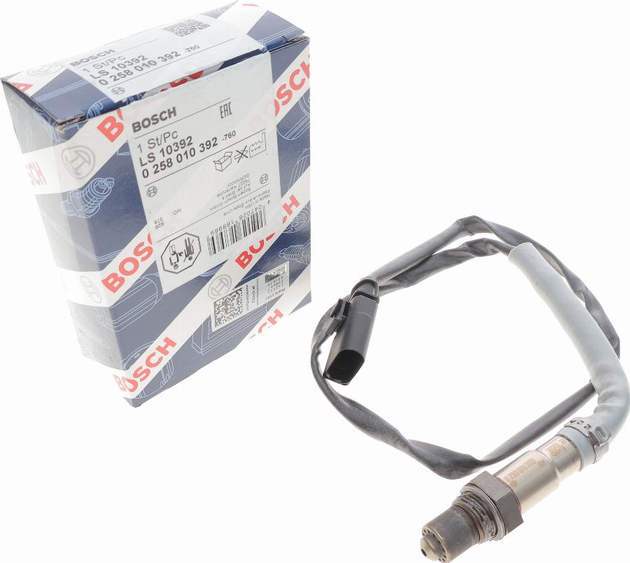 BOSCH 0 258 010 392 - Ламбда-сонда vvparts.bg